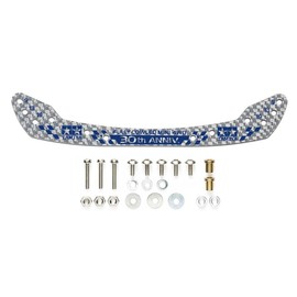 Tamiya 95674 Mini 4WD Special Planning Full Cowl Mini 4WD 30th Anniversary HG Carbon Front Stay, 0.06 inch (1.5 mm), Silver