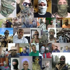 Dolores Pasamontañas Táctico Antiviento Moto Ciclis Gorro Visera