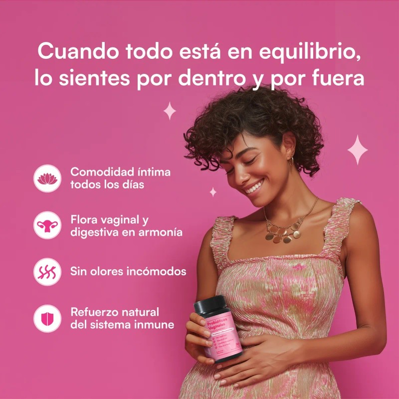 Zesty Probiticos Vaginales 30 Cpsulas Para Cuidado ntimo Sin Sabor