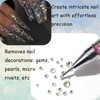 Rhinestone Picker Tool, Dual Ended Nail Art Applicator Kit with