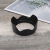 YINETTECH 2-Piece Camera Lens Hood Lotus Lens Hood Bayonet Lens