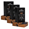 Live Bearded All-Natural Bar Soap for Men, 3-Pack of 5