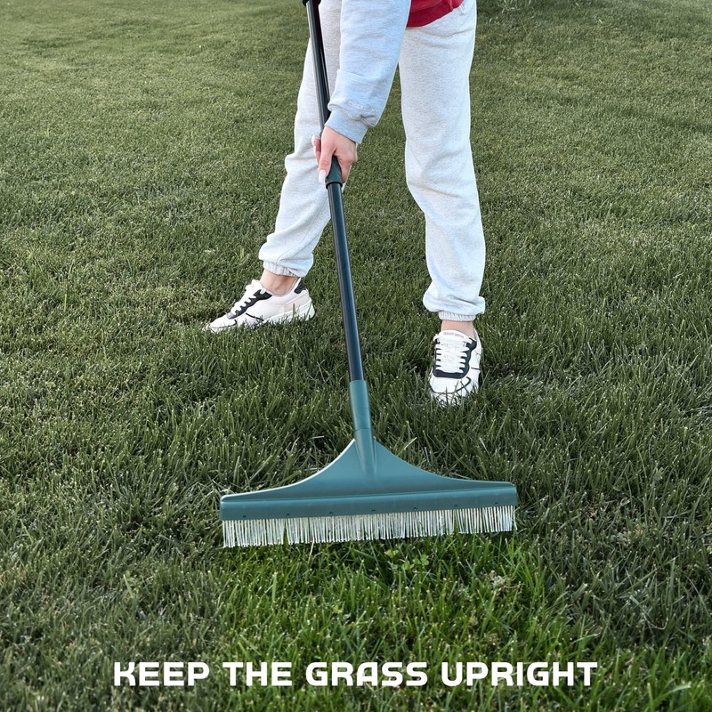 Artificial Turf Rake - Great for Removing Leaves, Debris and