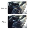 Priprilod Graphite Black Perforated Leather Driver Side Bottom Replacement seat