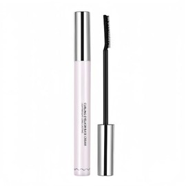 Waterproof Mascara with Comb Brush, Black Mascara, Natural Look, Long-Lasting Hold, Lengthening, Smudge-Proof, No Clumping