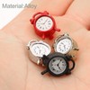 jojofuny 4Pcs Miniature Alarms, Mini Alarm Clocks, Dollhouse Clock, for