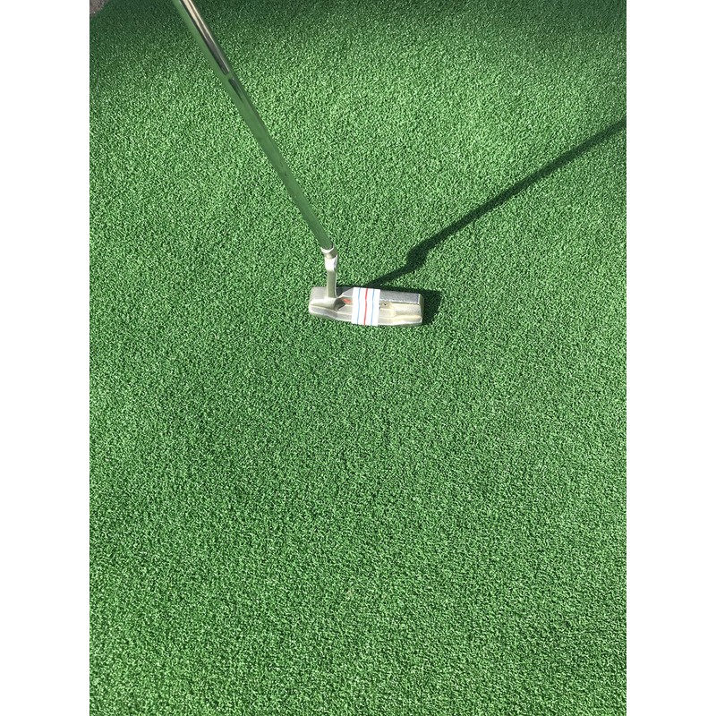 Sticker for golf putter, 3 lines alignment (triple track) (Red