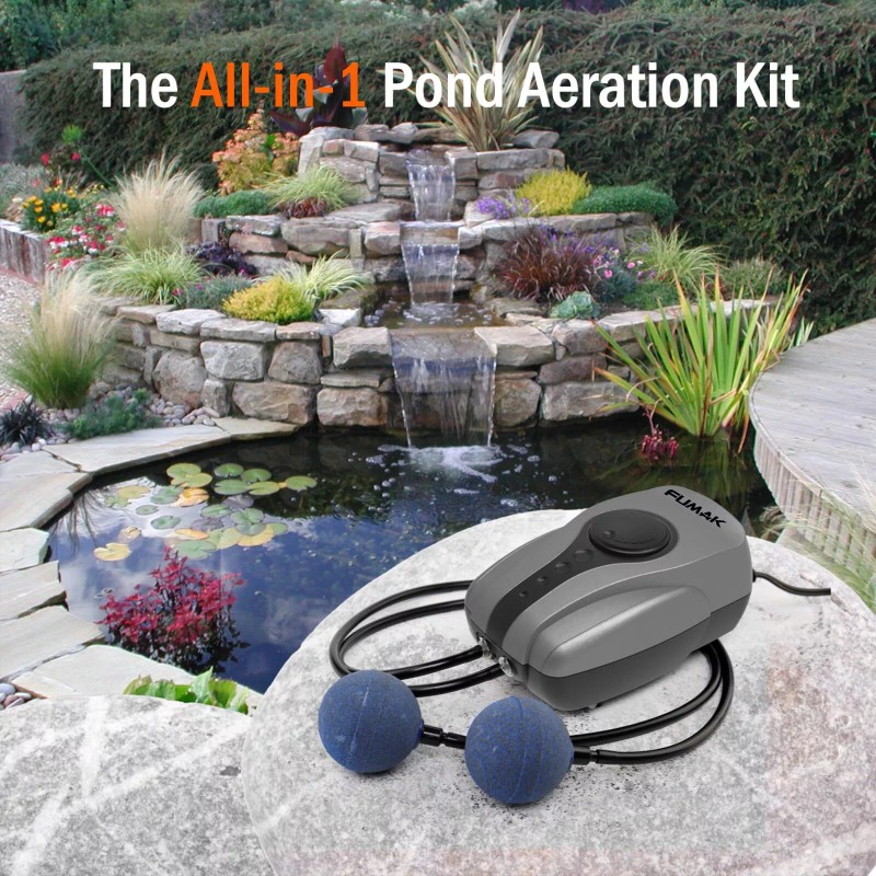 FUMAK Pond Air Pump Pond Aerators for Outdoor Ponds up