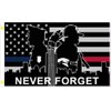 Trade Winds 3X5 Never Forget 911 9/11 Police FIRE EMS