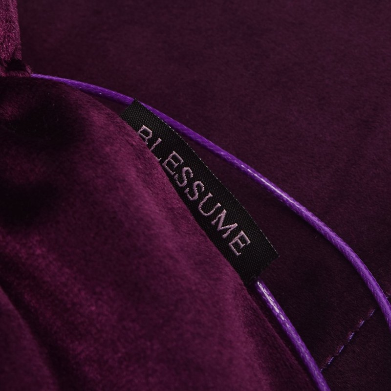 BLESSUME Atar Tarot Table Cloth with One Pouch (Purple)