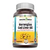 Amazing Omega Norwegian Cod Liver Oil 1250 mg 120 Softgels