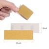 HARFINGTON 50pcs Micro Sander Paper 60 Grit 3.5x1.2 Inch Mini