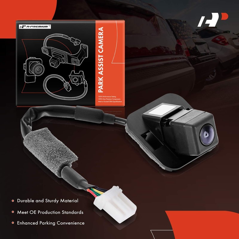 A-Premium Park Assist Camera Rear View Backup Reverse Camera Compatible