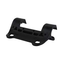 ANCLLO Plastic Black Mountain Bike Pump Holder Lightweight Easy Install Bicycle Pump Clip 9.5X5.7cm 18g No Screw