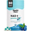 NAD+ Resveratrol Nicotinamida Ribosa 60 Gomitas Sin Azúcar Health Hack