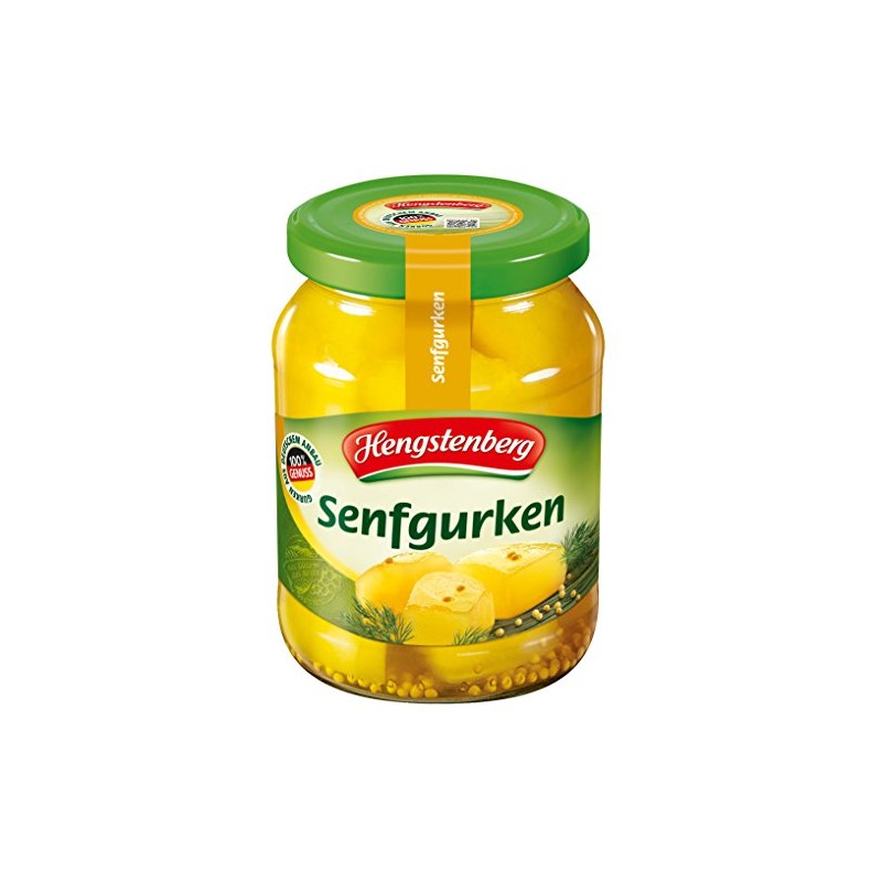 Hengstenberg Senfgurken 330g (Mustard Pickles 11.6oz)