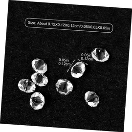 Baluue 5sets Nail Art Accessories Two-Ended Glass Rhinestones for Manicure Supplies Easy to Apply for Creative Nail Designs for Home Use and Parties