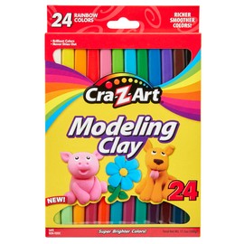 Cra-Z-Art Modeling Clay, 17.5 oz, 24 Count (10901)