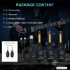 Wireless Guitar Transmitter Receiver 2.4GHz with 2 Modes, Upgrade Thumb-Size,