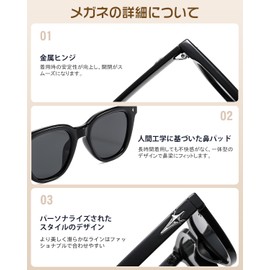 [BOMENYA] [Grenooサングラス] サングラス メンズ 偏光サングラス 偏光サングラス 釣り UV400 紫外線カット 眼鏡 おしゃれ pcメガネ パソコン用メガネ ドライブ/野球/自転車/釣り／ランニング／ゴルフ／運転 男女兼用 軽量