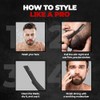 Beardo Beard Styling Tool for Men | Pack of 3