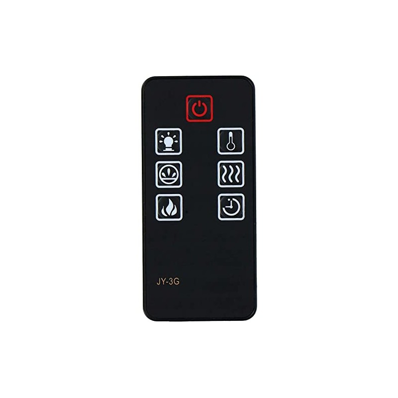 GENGQIANSI Replacement for Muskoka Electric Fireplace Heater Remote Control JY-3G
