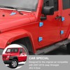 Jimen Compatible with 2007-2018 Jeep Wrangler JK & Unlimited 4