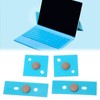 Laptop Bottom Case Feet Anti Slip Round Dot Accurate Size
