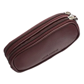Ashlie Leather Double Spectacles Case 4301_21 Mulberry