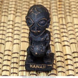 Fertility Tiki God Ancient Hawaiian Island Statue Figure 3 in.