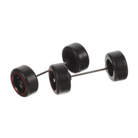 CORHAD 1 Set Scale Rc Car Model Wheel Set Durable Car Replacement Accessories Lightweight Wear Resistant Rubber Tires for Enhanced Performance Racing Models