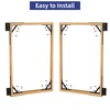 Fence Gate Kit Gate Hardware, 2 Set Anti Sag Gate