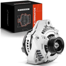 A-Premium Alternator Compatible with Toyota Sequoia 2003 2004 2005 2006 2007 2008 2009 V8 4.7L, 12V 150Amp Clockwise 6-Groove Pulley, Replace# 27060-0F050, 104210-3390, 104210-5500