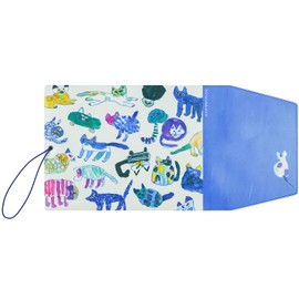 Greeting Life Mirokomachico Book Cover Cat MRZ-69 Blue