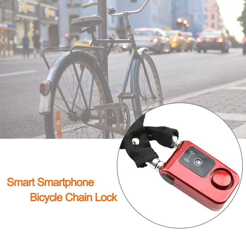 Bicycle Anti-Theft Keyless Alarm Bicycle Lock Anti-Theft Smart Alarm Lock