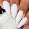 KBShimmer White Here White Now Nail Polish 0.5 oz Full