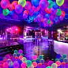 110 Pcs UV Neon Balloons, Neon Glow Party Balloons Glow