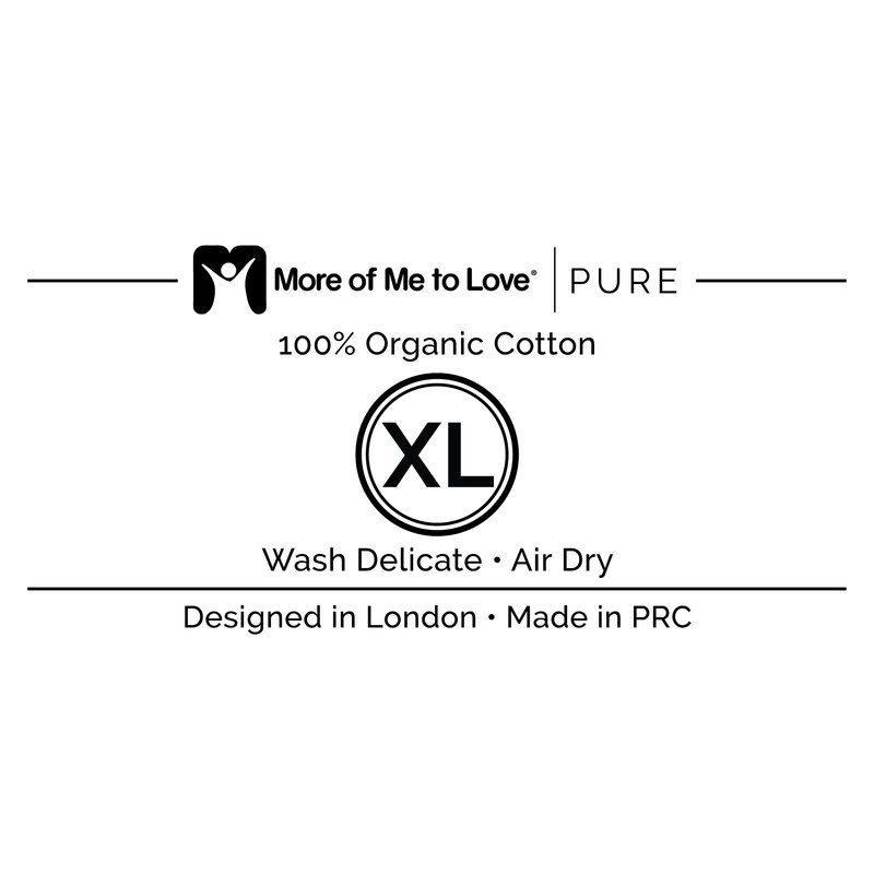 More of Me to Love Organic Cotton Tummy Liner 4-Pack,