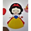 Princess Snow White Die Cut Cut Paper Doll Scrapbook Embellishment