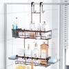 Aitatty Over the Door Hanging Shower Caddy: Rustproof Hanging Organizer
