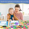 Magnetic Fraction Tiles & Fraction Circles Set-Fraction Manipulatives, Math Manipulatives