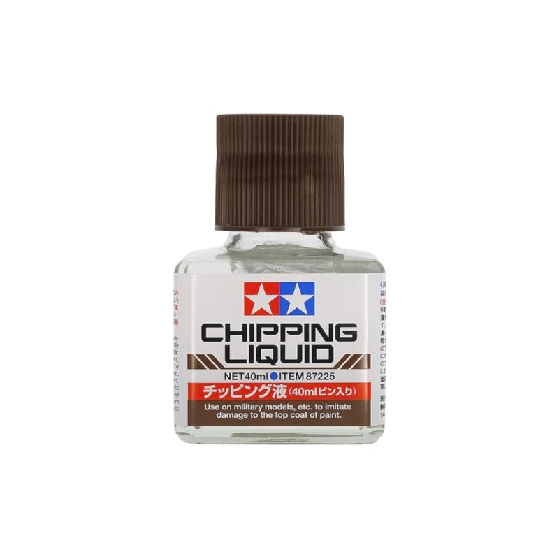 Tamiya 87225 Makeup Material Series No.225 Chipping Liquid 1.4 fl