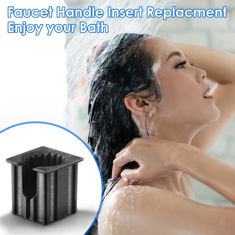Dreyoo 10 Pcs Shower Faucet Handle Insert Compatible with Kohler,