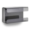 Practicon Tinted Acrylic Glove Box Holder, Wall Mount Horizontal or