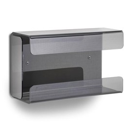 Practicon Tinted Acrylic Glove Box Holder, Wall Mount Horizontal or Vertical