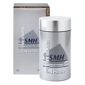 Super Million Hair 1.1 oz (30 g) (No.3 Light Brown), Thinning Hair Loss, Circular Hair Loss, Gray Hair, Hair Growth Powder, For Hair & Scalp, Parting, Concealing Thin Hair, Concealing Gray Hair