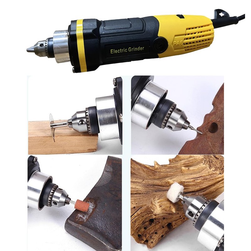 VOTOER 500W Electric Mini Die Drill Grinder Carver Set Power