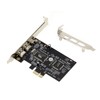 KALEA-INFORMATIQUE PCIe FireWire 400 IEEE1394a 3-Port Controller Card with VIA6308