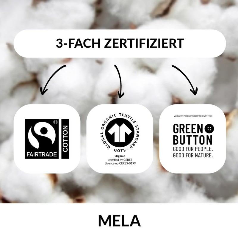 MELAWEAR Trainer Socks Pack of 6, Grey