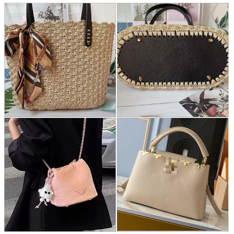 3+3+3 PCS Leather Bag Base Shaper Sets for Crochet-Purse Bottom